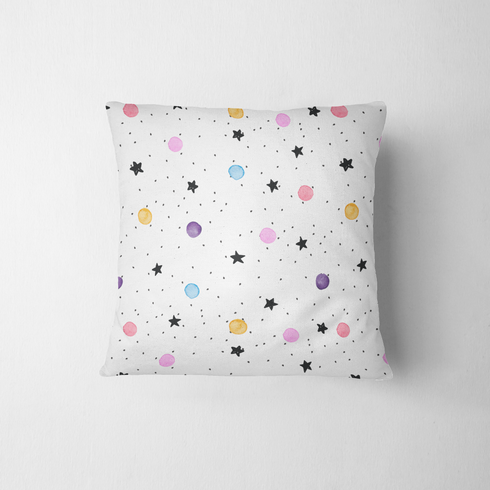 fabric pillow mockup