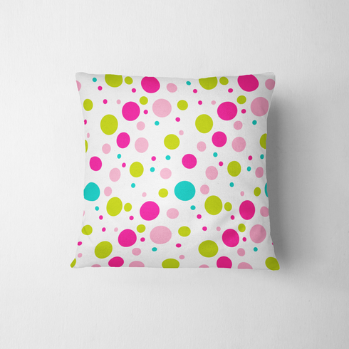 fabric pillow mockup