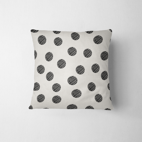 fabric pillow mockup