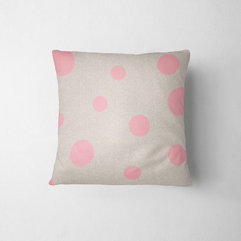 fabric pillow mockup