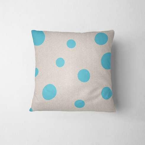 fabric pillow mockup