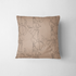 Flores Lineales Beige Tela