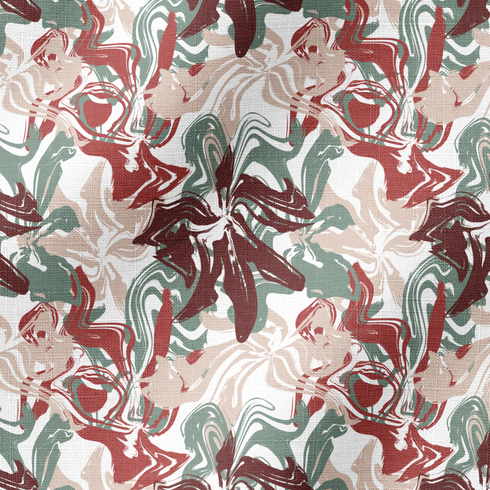 fabric ripple mockup