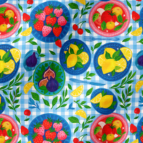 fabric ripple mockup