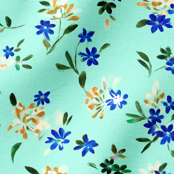 fabric ripple mockup