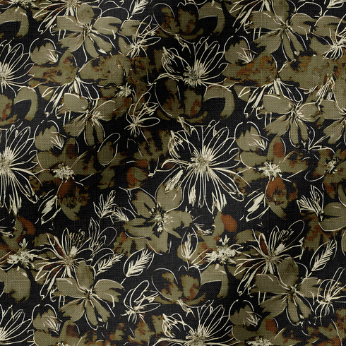 fabric ripple mockup