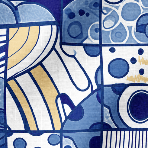 fabric ripple mockup