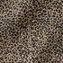 Estampado animal print de leopardo en café y beige sobre fondo negro fabric ripple mockup