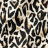 Estampado abstracto negro y dorado con formas orgánicas irregulares sobre fondo crema fabric ripple mockup