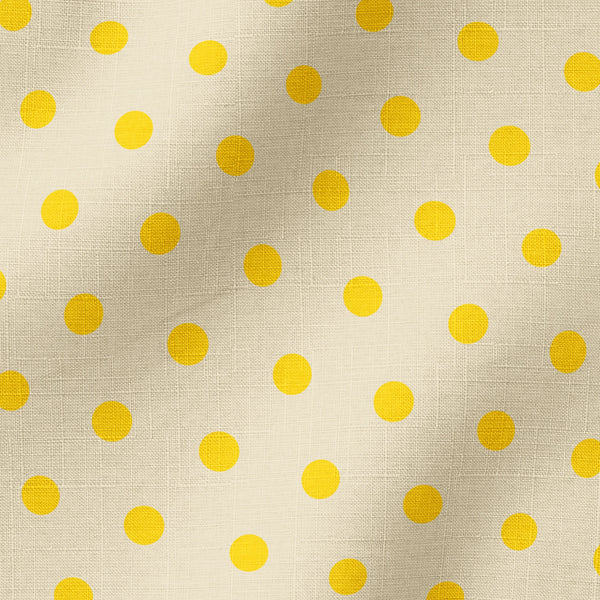 Pepas amarillas sobre fondo beige claro