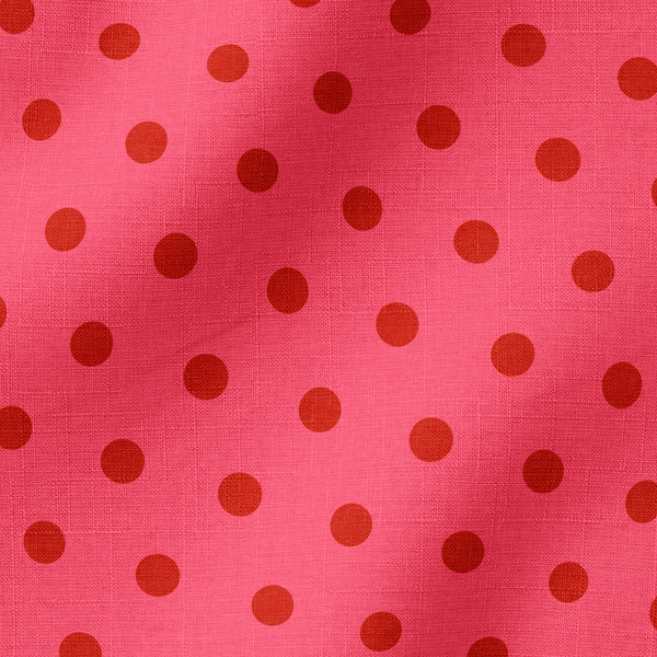 Fondo rosado con pepas café distribuidas uniformemente