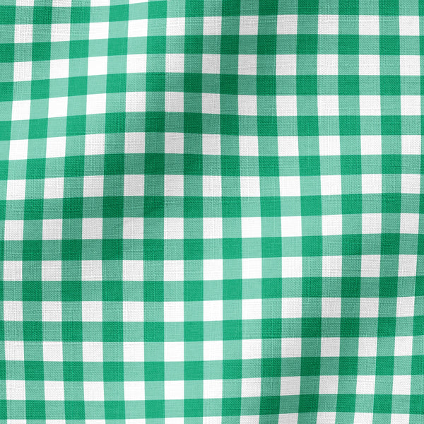 Patrón de cuadros en tonos verdes y blancos estilo tablero de ajedrez