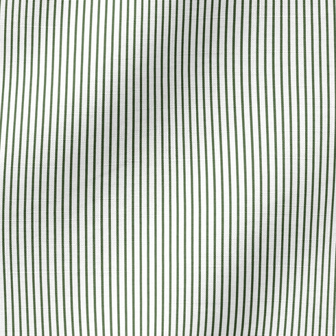Rayas Verticales Verde y Blanco Tela