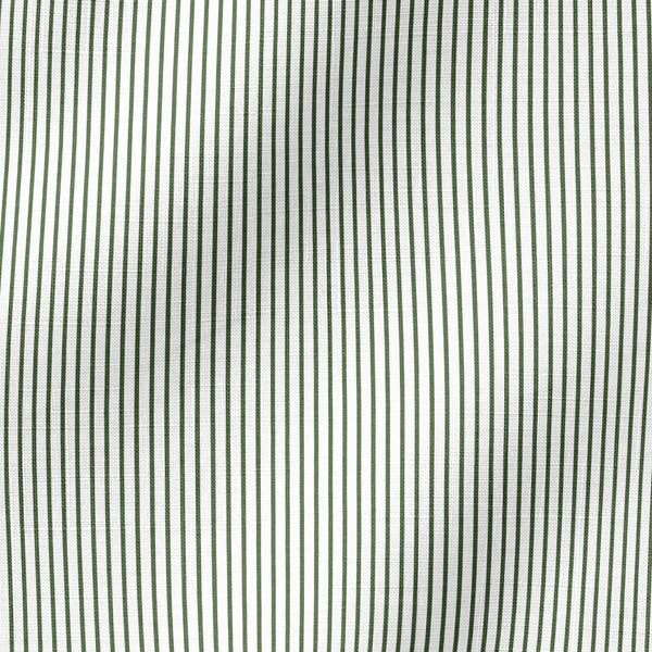 Rayas Verticales Verde y Blanco Tela