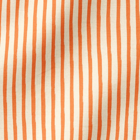Rayas Naranja Verticales Tela