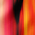 Abstracto Naranja y Rojo Vibrante Tela
