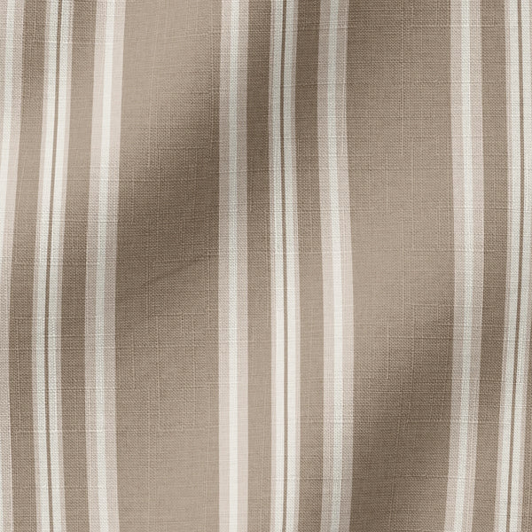 Rayas Verticales Beige y Blanco Tela