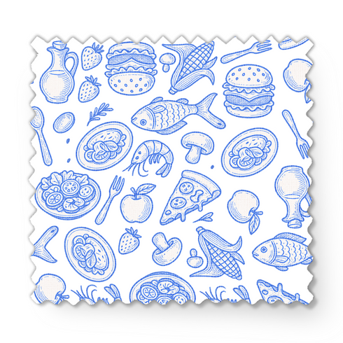 fabric swatch mockup