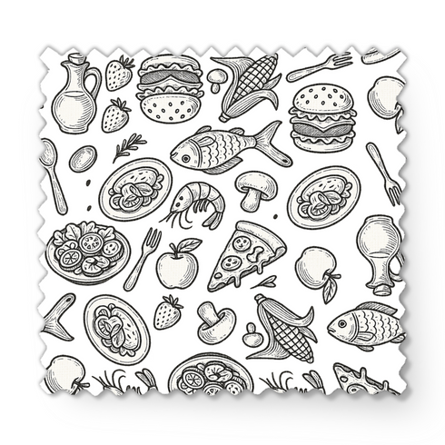 fabric swatch mockup