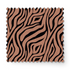 Estampado de rayas abstractas onduladas en negro sobre fondo rosado tipo animal print fabric swatch mockup
