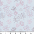 Patrón de flores rosadas sobre rayas azules y blancas verticales, diseño floral delicado y fresco ruler cm