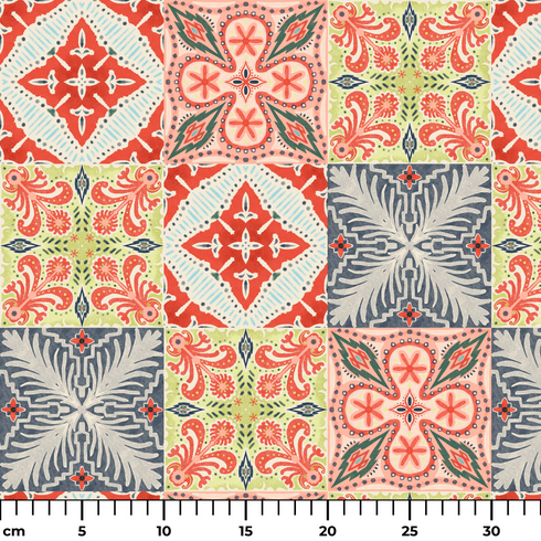 Mosaico Español Vintage Tapete de entrada