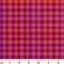Patrón de cuadros en tonos morado, naranja y vino tinto con diseño geométrico repetitivo
