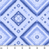 Mosaico Rombo Azul Geométrico Toalla Viajera
