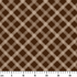 Patrón Diagonal Marrón y Beige Tela