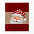 Santa Claus Festivo en Rojo Cobija