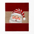 Santa Claus Festivo en Rojo Cobija