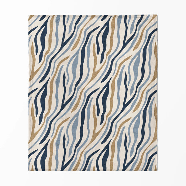 Rayas Abstractas Zebra Cobija