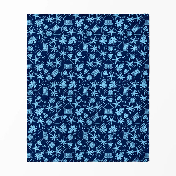 Tesoros Marinos Azul Cobija