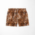 Estampado animal print con leopardo, serpientes y motivos abstractos en tonos café, negro y crema sutex swimtrunks