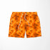 Fondo Abstracto Naranja y Marrón Tela