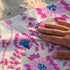 Floral Arabesco Folclórico Rosado Toalla Viajera
