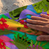 Enredadera Selvática Multicolor Toalla Viajera