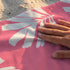 Palmas Crema Coral Toalla Viajera