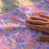 Palmas Tropicales Fucsia Multicolor Toalla Viajera