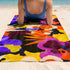 Explosión Fucsia Multicolor Toalla Viajera