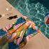 Trópico Abstracto Multicolor Toalla Viajera