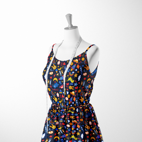 sutex woven dress form mockup