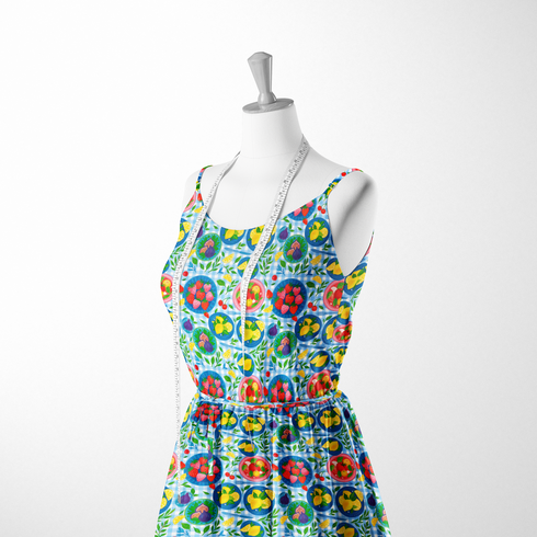 sutex woven dress form mockup