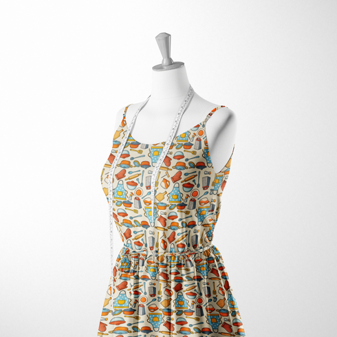 sutex woven dress form mockup