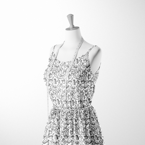 sutex woven dress form mockup