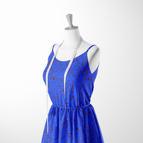 sutex woven dress form mockup