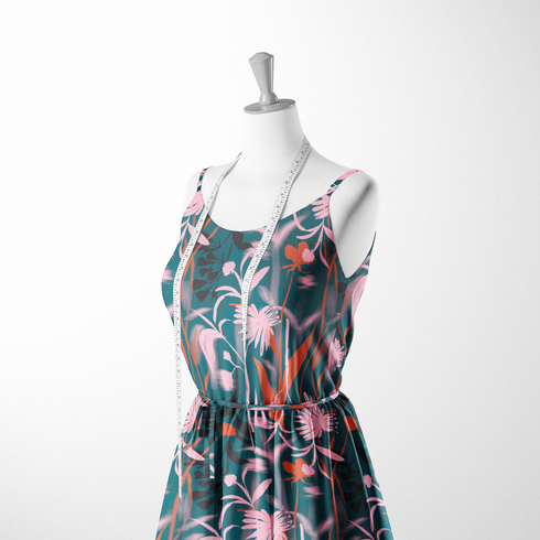 sutex woven dress form mockup