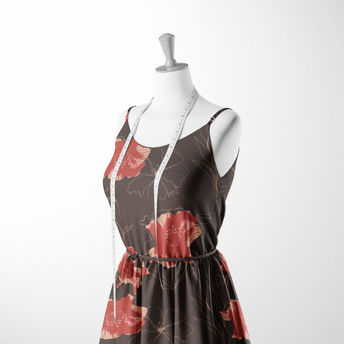 sutex woven dress form mockup