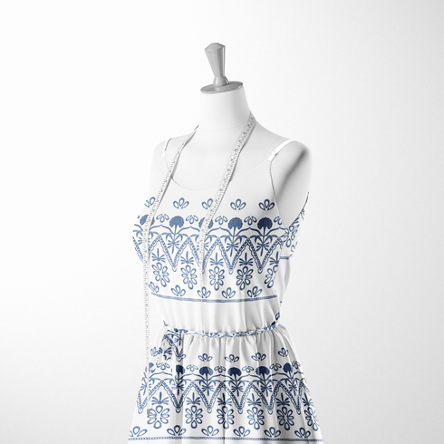 sutex woven dress form mockup