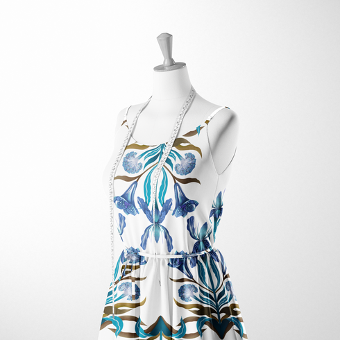 sutex woven dress form mockup